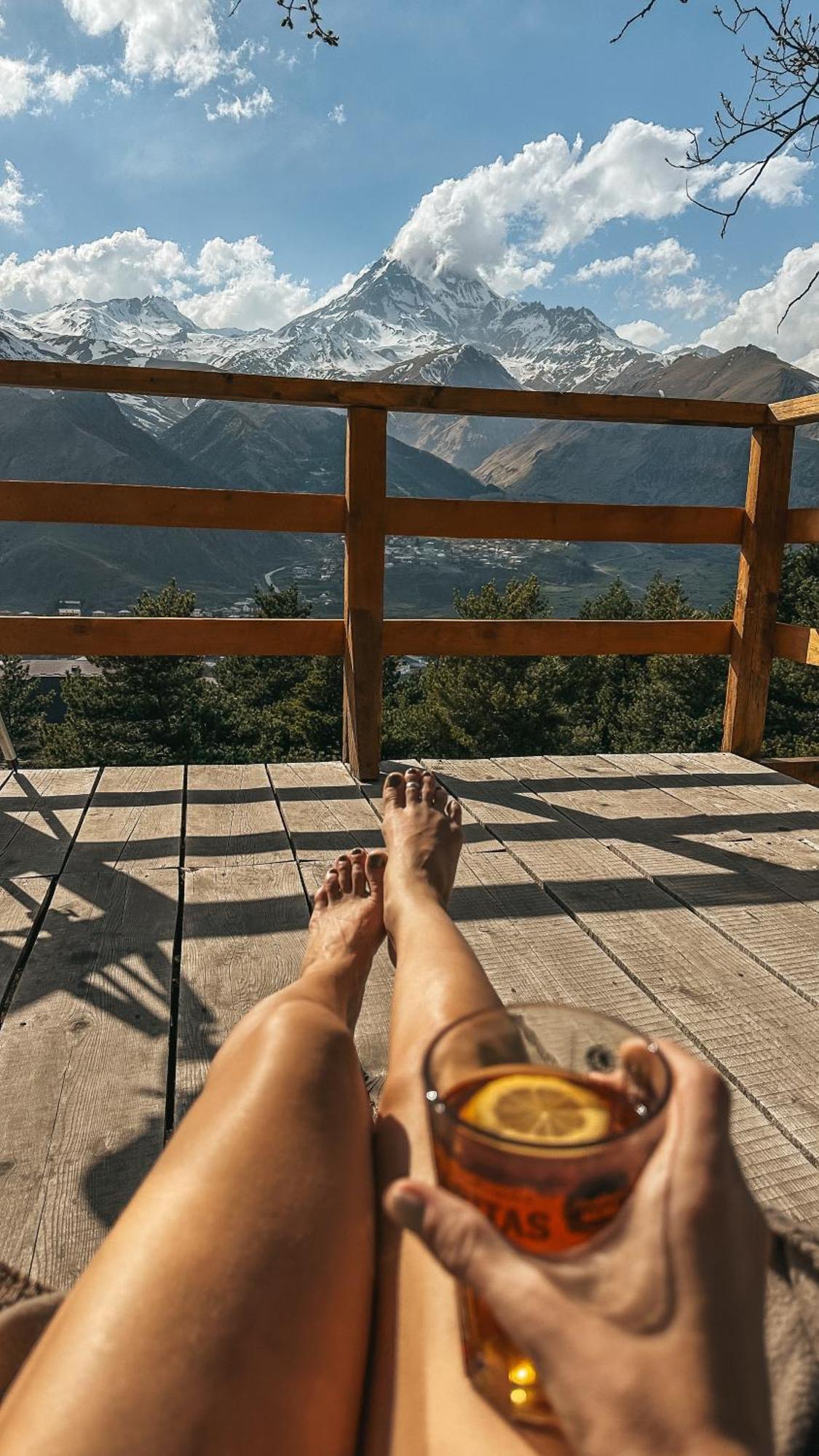 Elia Glamping Hotel Kazbegi Eksteriør billede