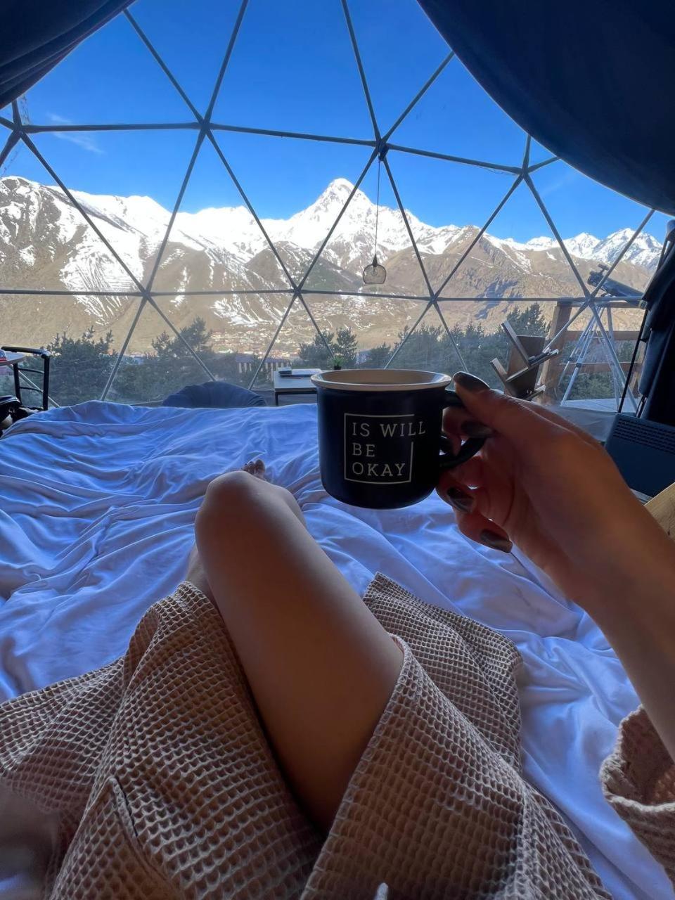 Elia Glamping Hotel Kazbegi Eksteriør billede