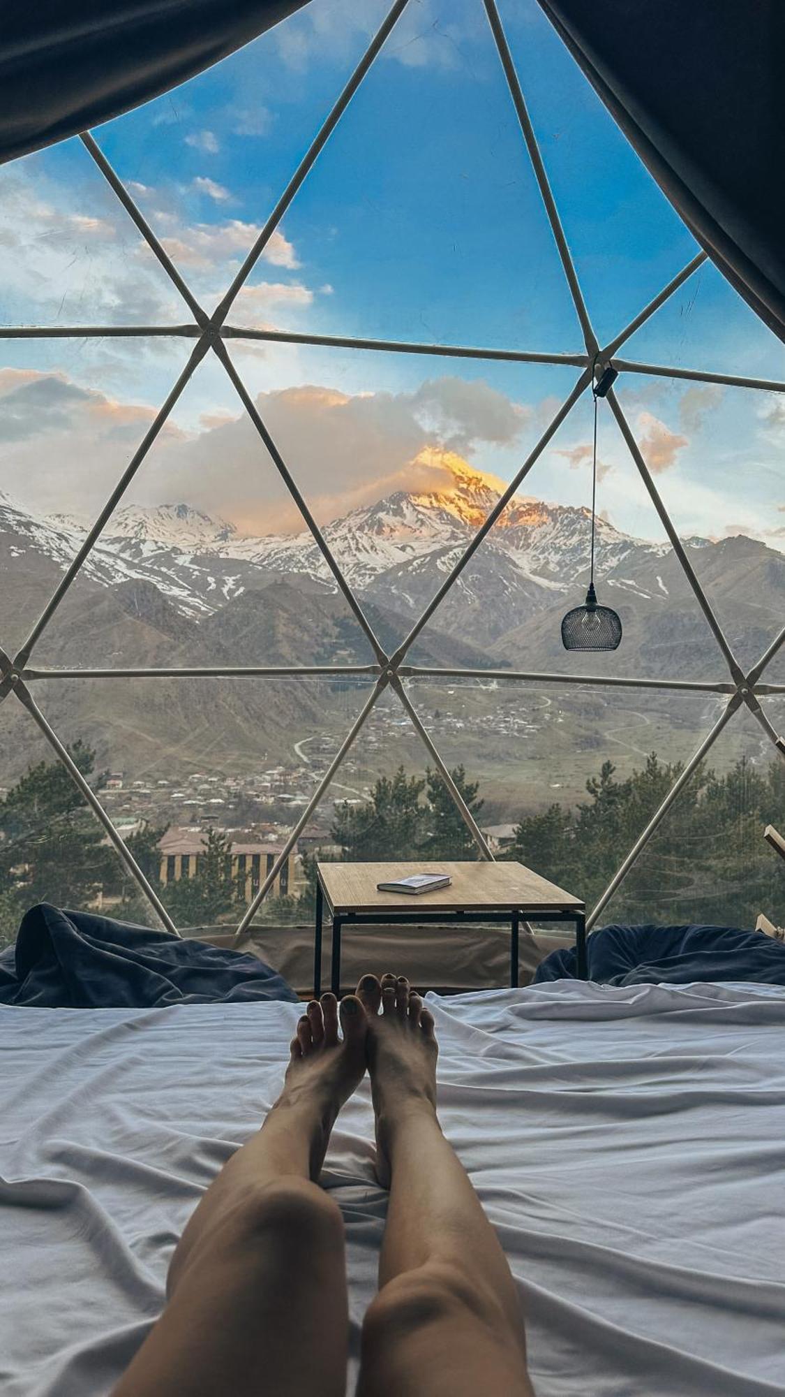 Elia Glamping Hotel Kazbegi Eksteriør billede