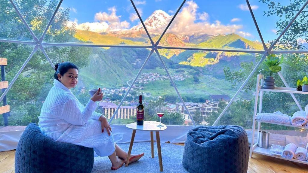 Elia Glamping Hotel Kazbegi Eksteriør billede
