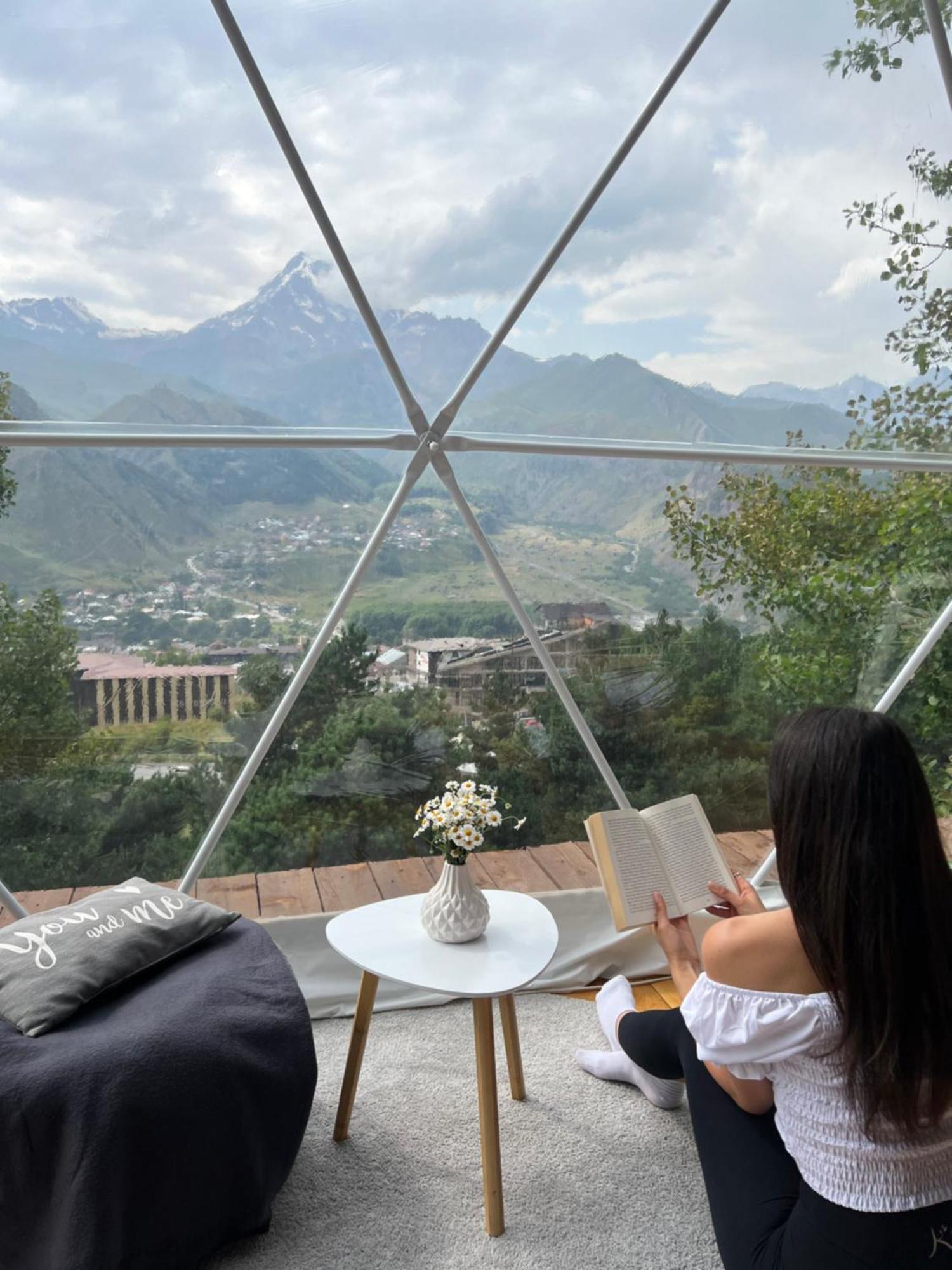 Elia Glamping Hotel Kazbegi Eksteriør billede
